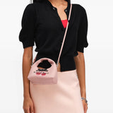 Pink bag, front view