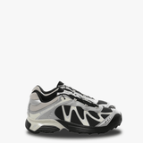 Black sneakers, front view