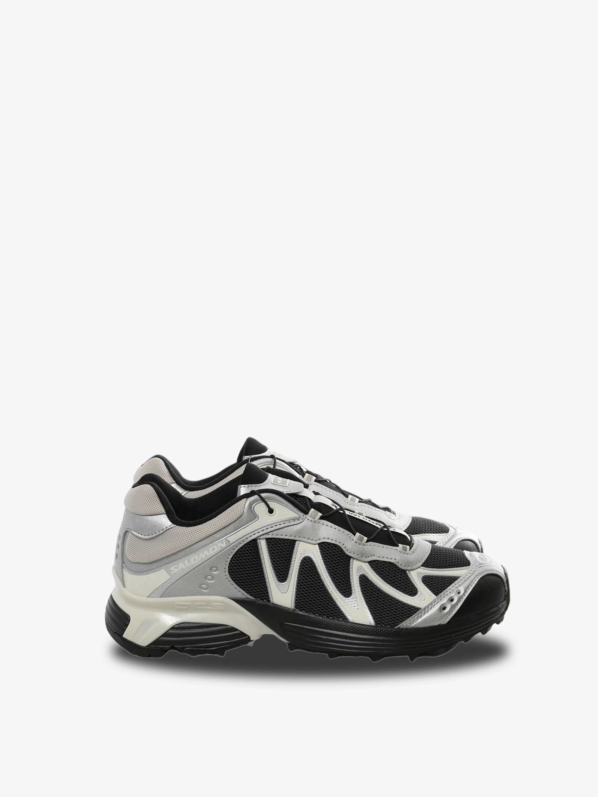 Black sneakers, front view