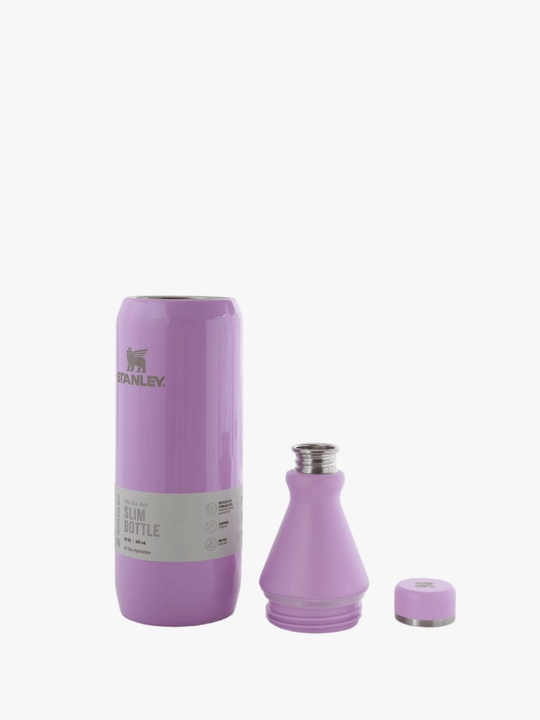 Purple product, front view