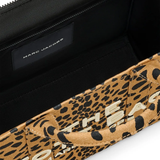 Close up of the grange bag, showing texture of the cotton fabric