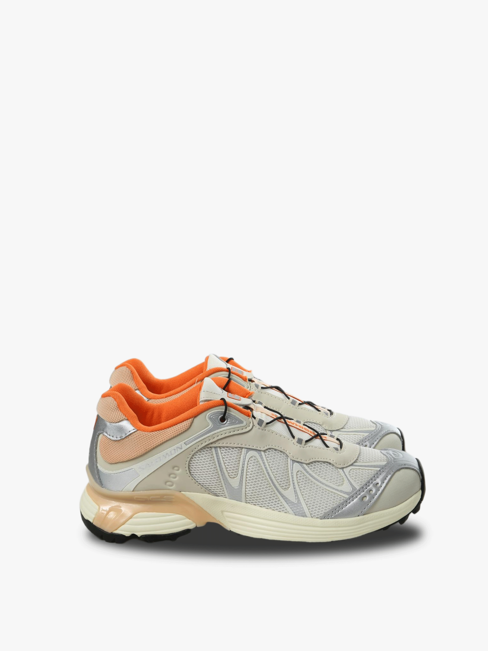 Grey shoes, front view