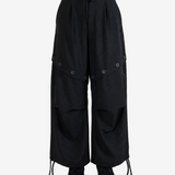 Black pants, full body view