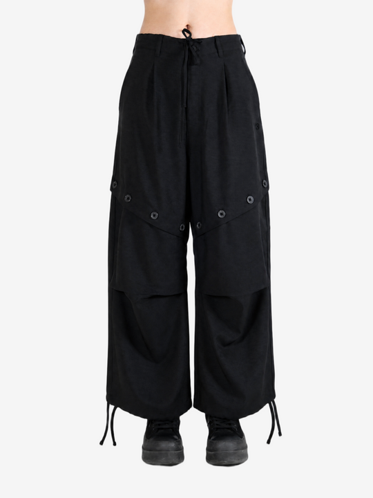 Black pants, full body view