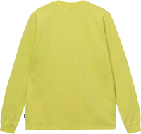 STUSSY - Men Pigment Dyed Long-Sleeve Crew Top