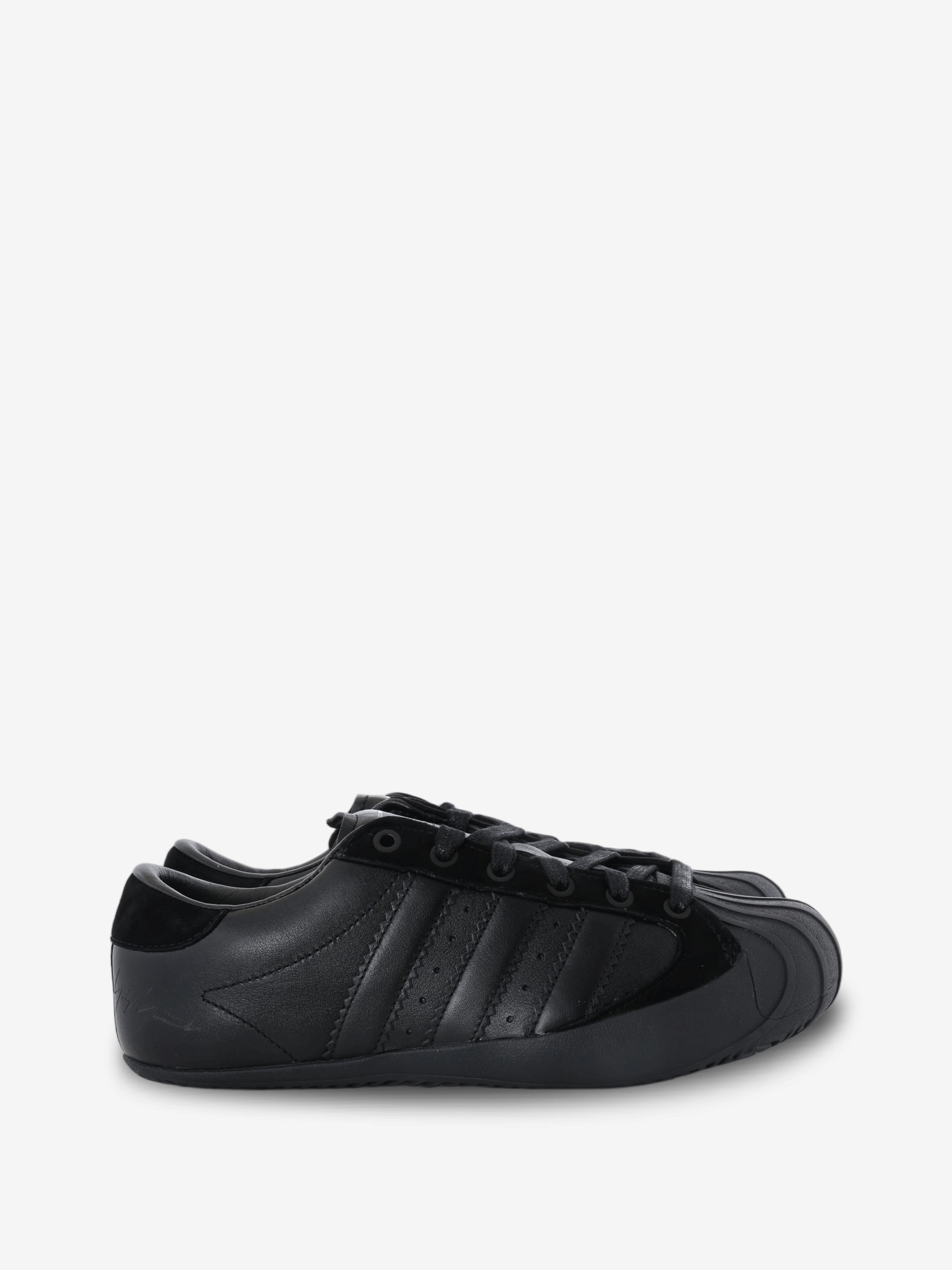 Black shoes, side view