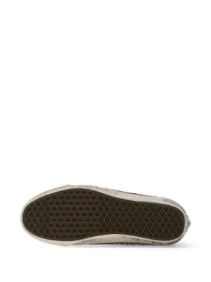 Close up of Black shoes, showing detail