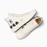 COMME DES GARCONS PLAY X CONVERSE - Chuck 70 Multi Heart High Top