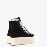 Black shoes, side view