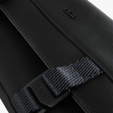 Close up of Black bag, showing detail