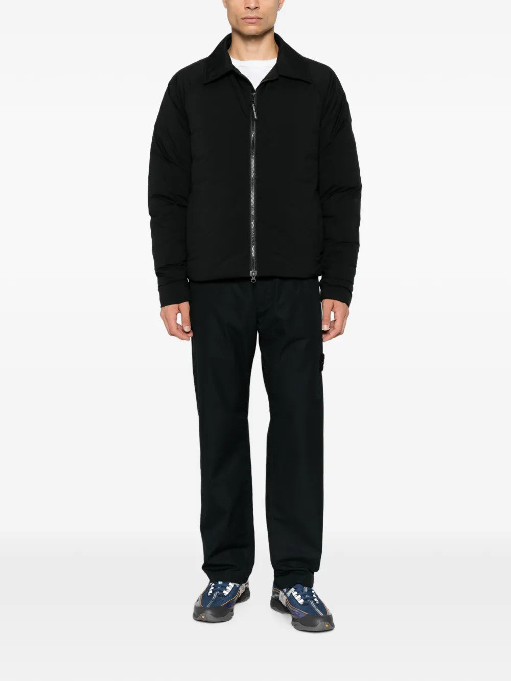 Black jacket, full body view