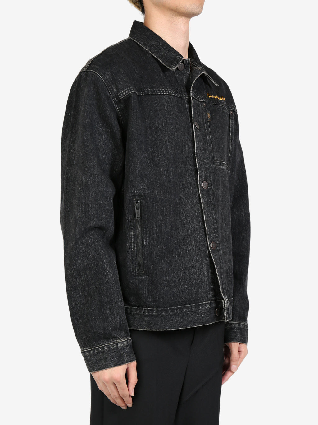 UNDERCOVER - Men Twin Peaks Jacquard Denim Jacket