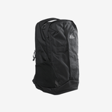 Black backpack, side view
