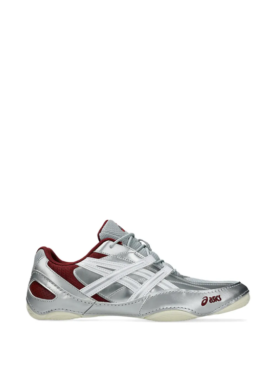 Grey shoes, side view