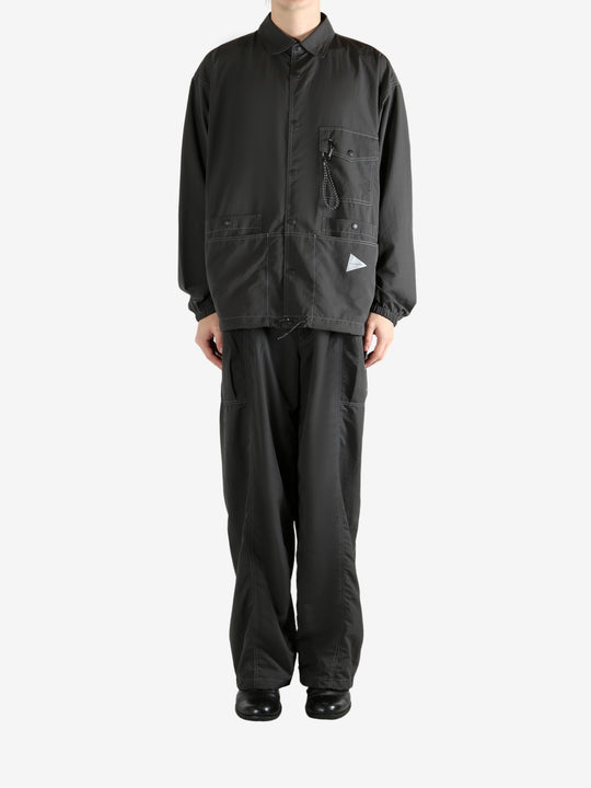 Black jacket,full body view