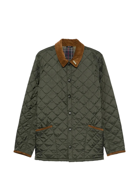 Green jacket, front view