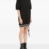 Black dress,full body view