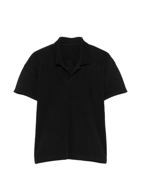 Black shirts, front view