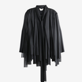 Black knitwear, front view