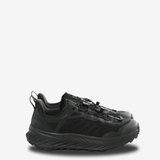 Black sneakers, front view