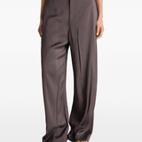 Brown pants, full body view