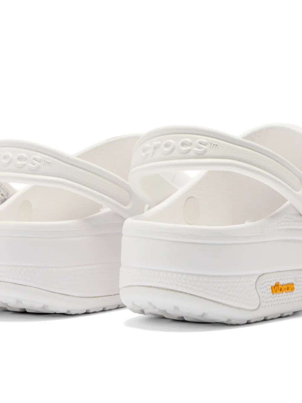 White shoes, side view