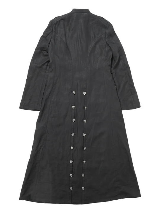 Black jacket, back view