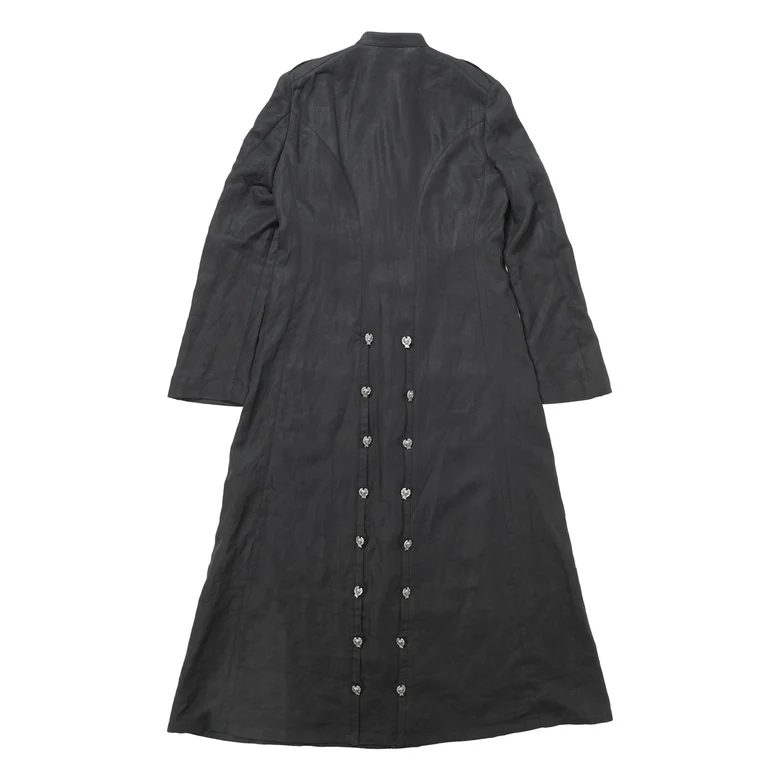Black jacket, back view
