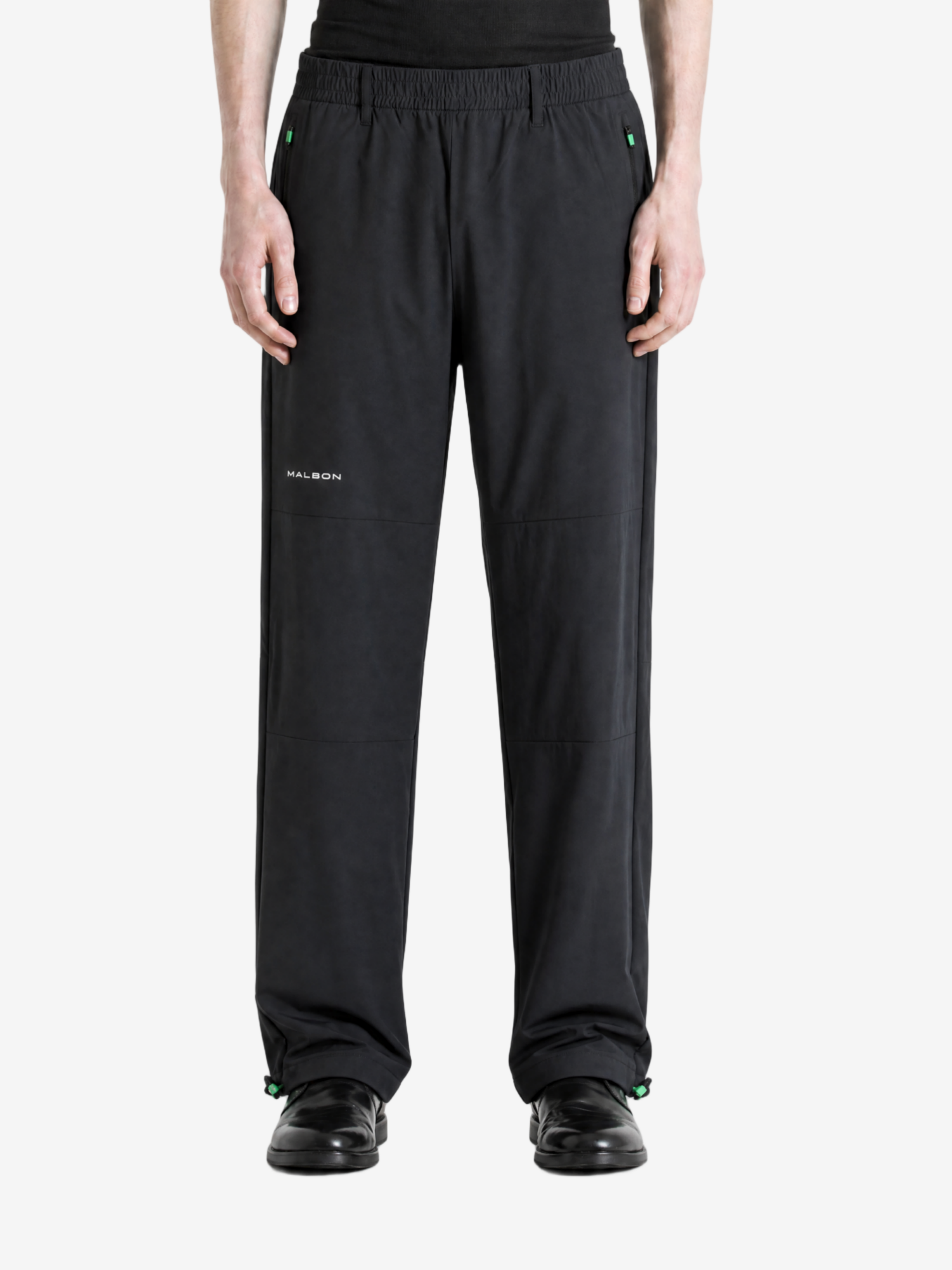 Black pants, full body view