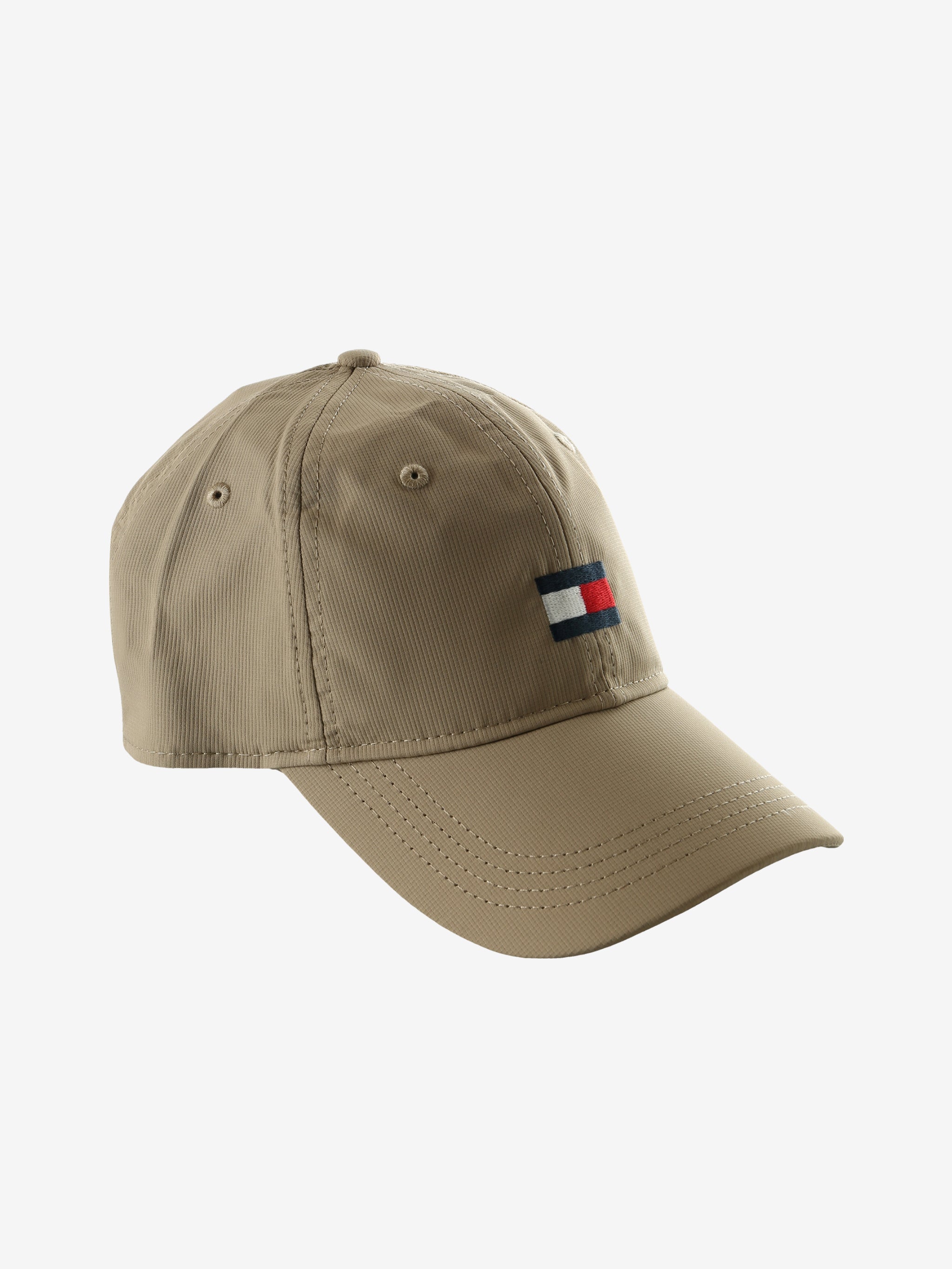 Tan hats,side view