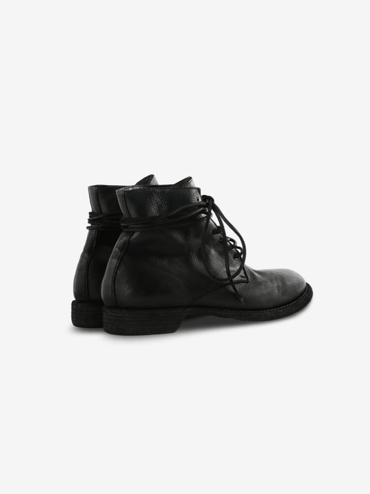 Black boots, side view