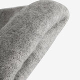 Close up of grey hats, showing texture of the fabric