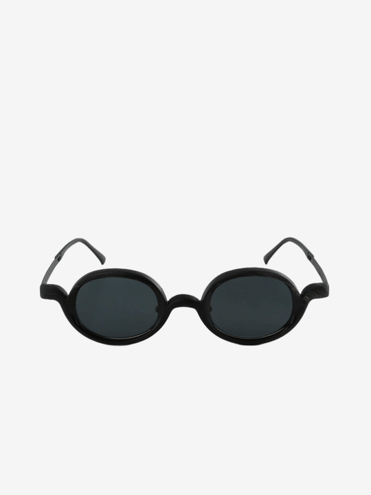 Black eyewear, front view