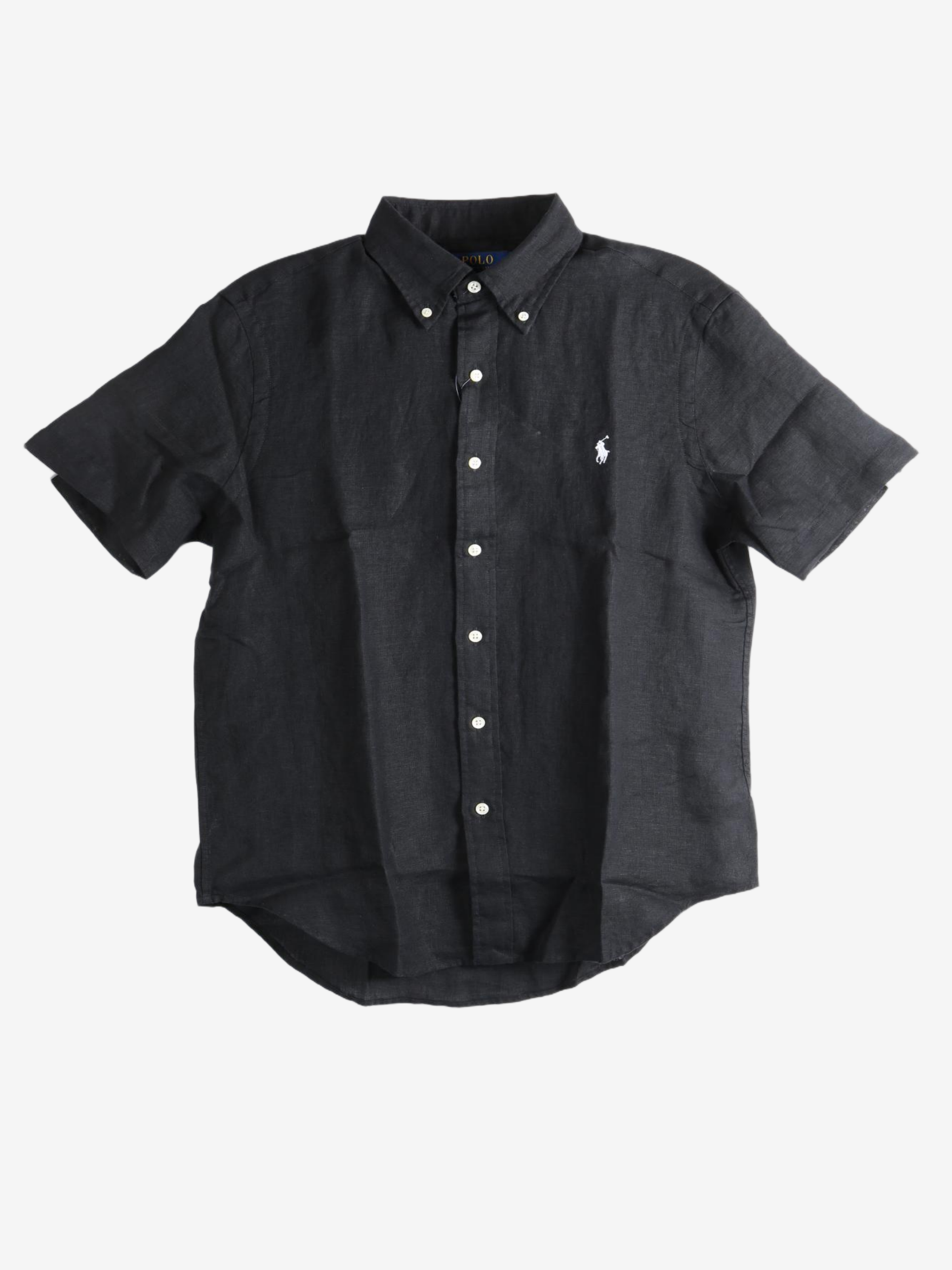 Black shirt, front view