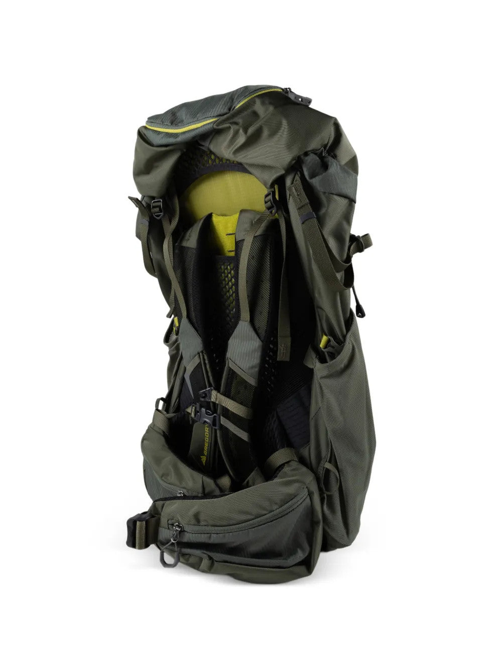 Green bag, front view