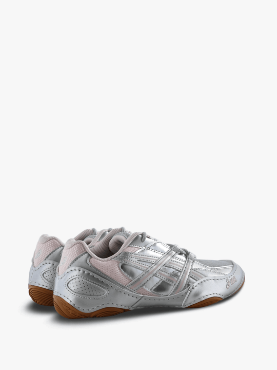Grey shoes, side view