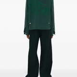 BURBERRY - Men Embroidered EKD Casual Overshirt