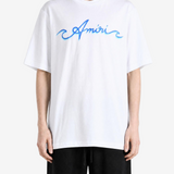 White t-shirt, full body view