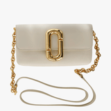 White accessories, front view