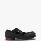 Black shoes, side view
