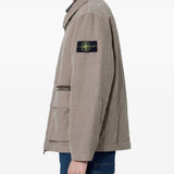 Tan jacket, front view