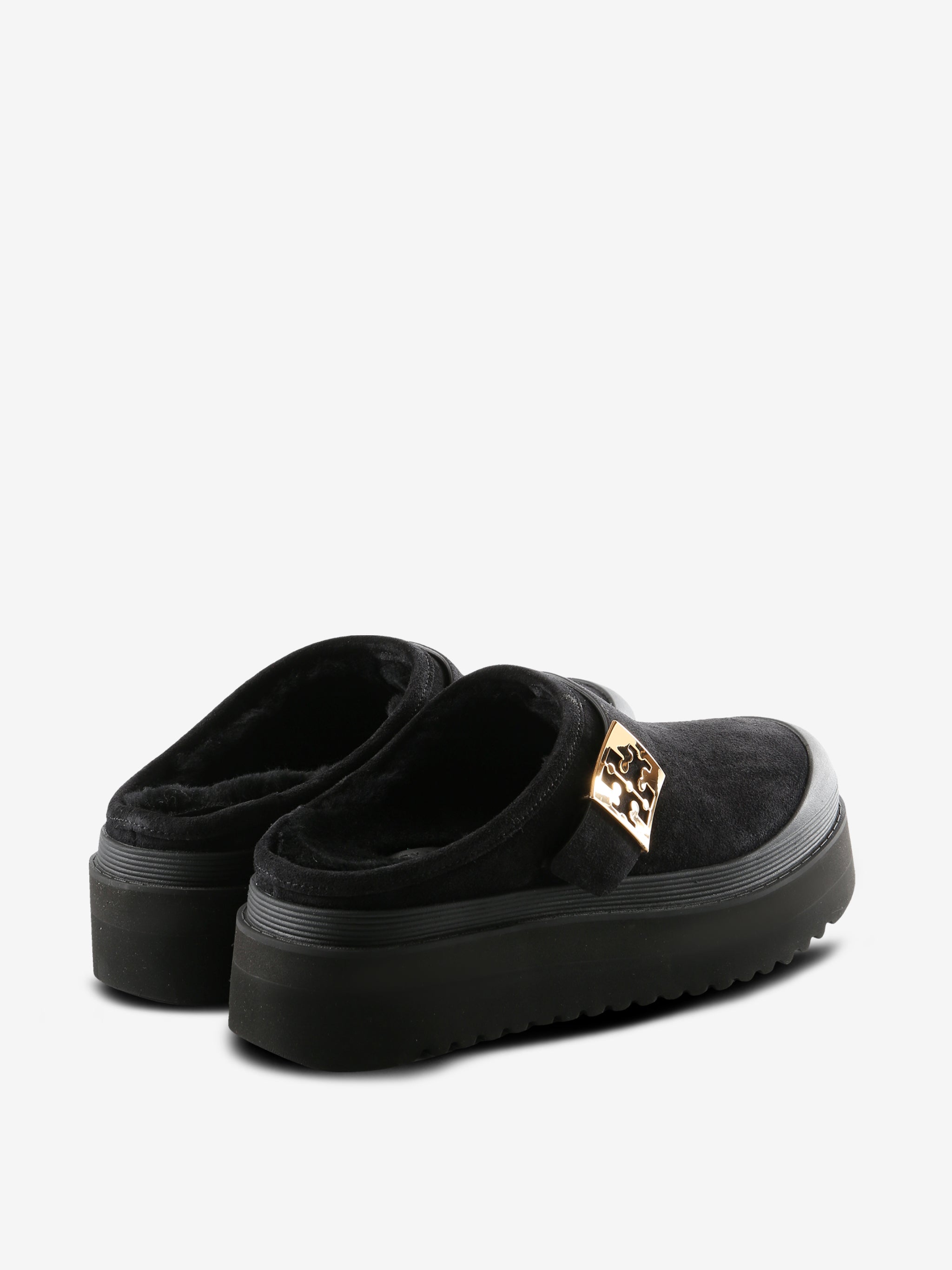 Black shoes,back view