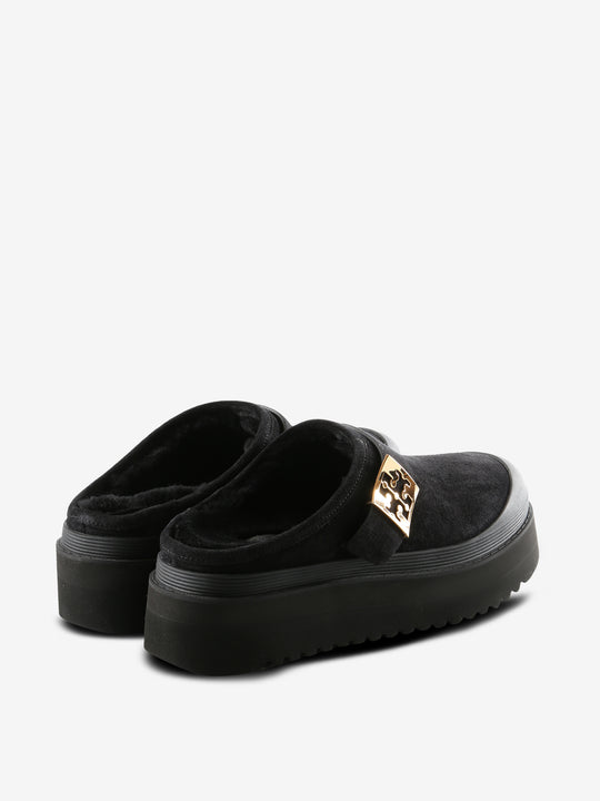 Black shoes,back view