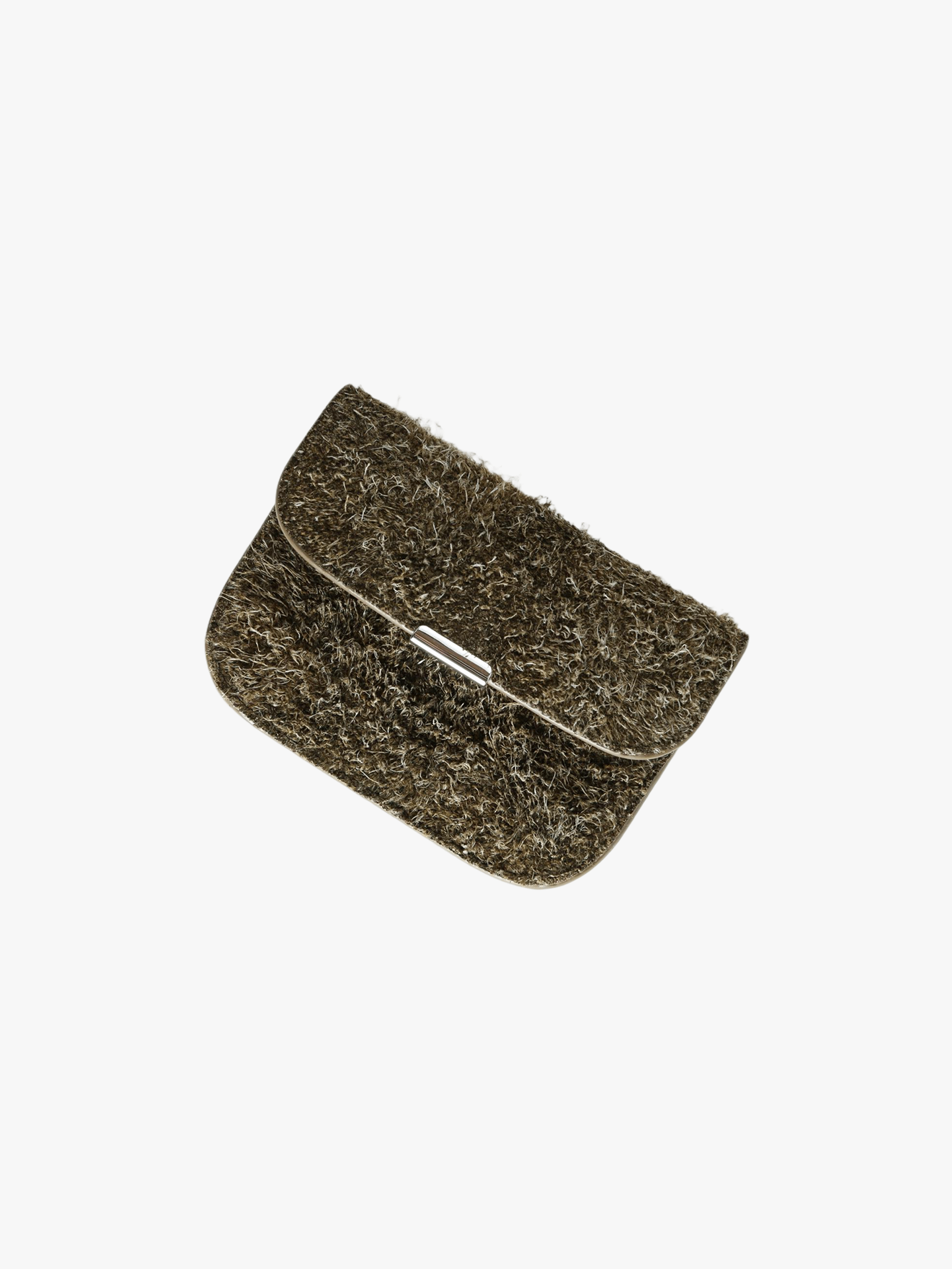 Green wallet, front veiw