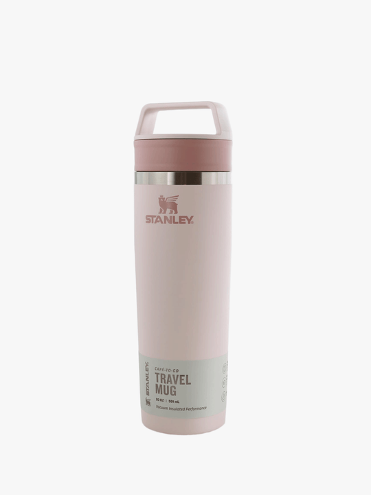 Pink product, front view