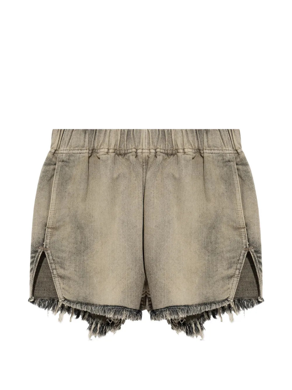 Grey shorts, front view