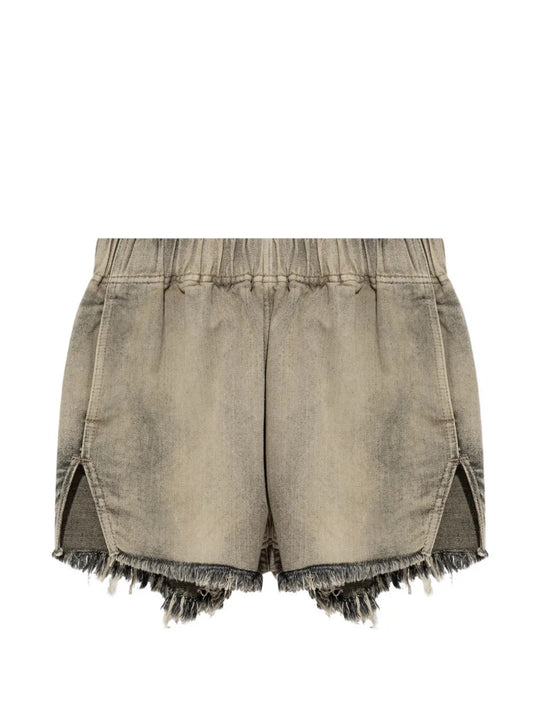 Grey shorts, front view