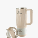 Tan product, front view