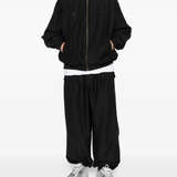 Black pants, full body view