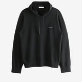 Black hoodie, front view
